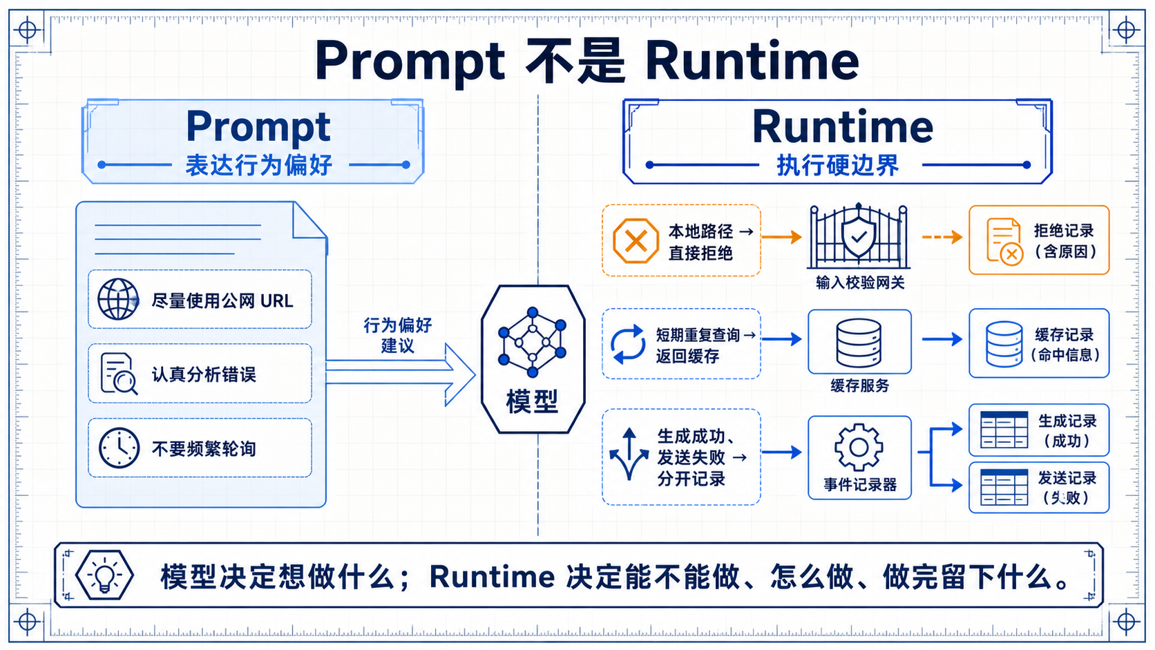 Prompt 与 Runtime 的职责边界